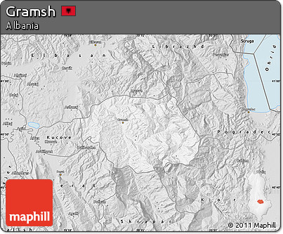 Silver Style Map of Gramsh