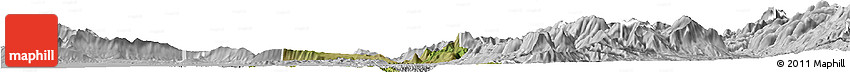 Satellite Horizon Map of Lezhë, lighten, desaturated