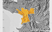 Political Map of Lezhë, desaturated