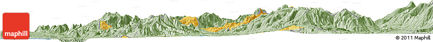 Savanna Style Horizon Map of Mirditë