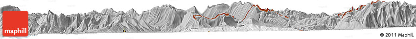 Gray Horizon Map of Përmet