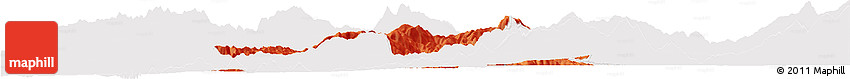 Political Horizon Map of Pukë, cropped outside