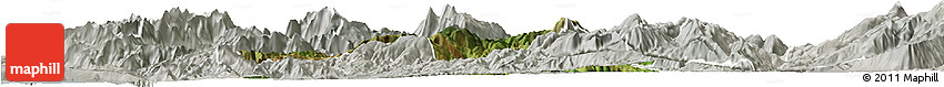 Satellite Horizon Map of Pukë, lighten, semi-desaturated