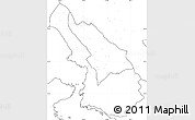Blank Simple Map of Sarandë, no labels