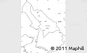 Blank Simple Map of Sarandë