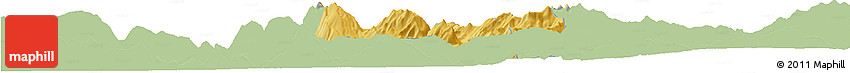 Savanna Style Horizon Map of Skrapar, single color outside