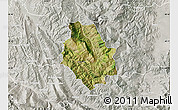 Satellite Map of Skrapar, lighten, semi-desaturated