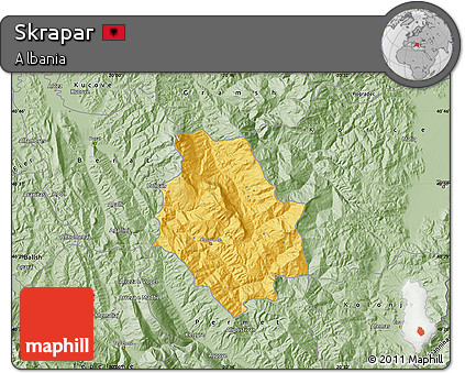 Savanna Style Map of Skrapar