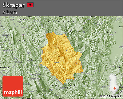 Savanna Style Map of Skrapar