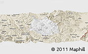 Classic Style Panoramic Map of Skrapar