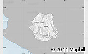 Gray Map of Tepelenë, single color outside