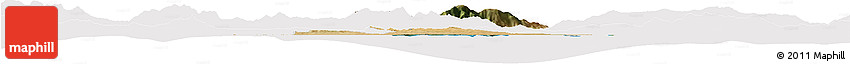 Satellite Horizon Map of Annaba, cropped outside
