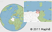 Savanna Style Location Map of Annaba, highlighted country