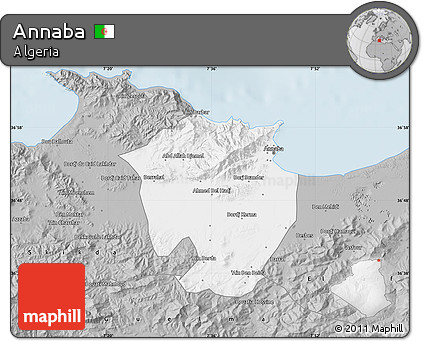 Gray Map of Annaba