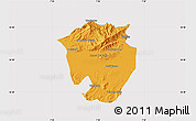 Political Map of Annaba, cropped outside