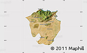 Satellite Map of Annaba, cropped outside