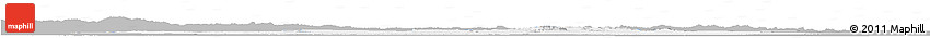 Gray Horizon Map of Bechar, single color outside Gray Horizon Map of Bechar, single color outside