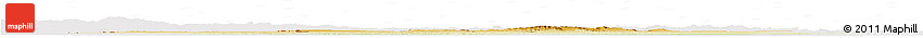 Physical Horizon Map of Bechar, cropped outside