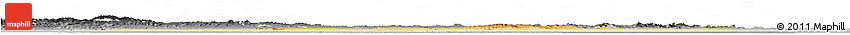 Physical Horizon Map of Bechar, desaturated