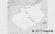 Silver Style Map of Bechar