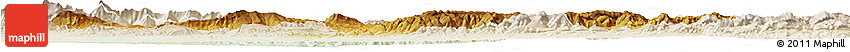 Physical Horizon Map of Borjbouarirej, lighten