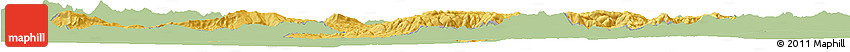 Savanna Style Horizon Map of Borjbouarirej, single color outside
