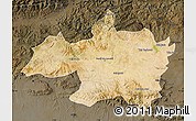 Satellite Map of Borjbouarirej, darken