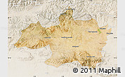 Satellite Map of Borjbouarirej, lighten