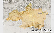 Satellite Map of Borjbouarirej, lighten, semi-desaturated