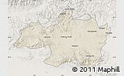 Shaded Relief Map of Borjbouarirej, lighten