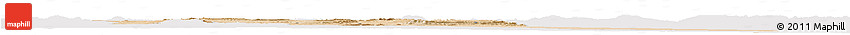 Satellite Horizon Map of Djelfa, cropped outside