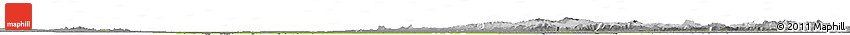 Physical Horizon Map of El Oued, desaturated