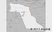 Gray Map of El Oued