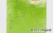 Physical Map of El Oued