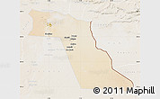 Satellite Map of El Oued, lighten