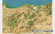 Satellite 3D Map of El Tarf