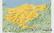 Savanna Style 3D Map of El Tarf