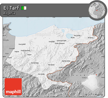 Gray Map of El Tarf