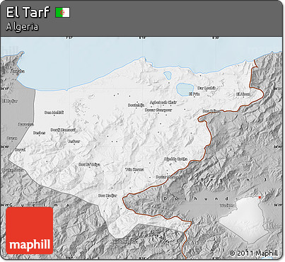 Gray Map of El Tarf