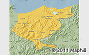 Savanna Style Map of El Tarf