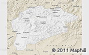 Classic Style Map of Guelma