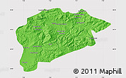 Political Map of Guelma, cropped outside