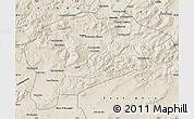 Shaded Relief Map of Guelma