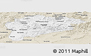 Classic Style Panoramic Map of Guelma