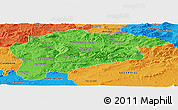 Political Panoramic Map of Guelma