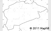 Blank Simple Map of Guelma, no labels