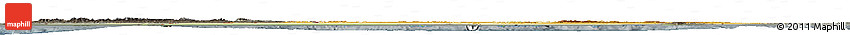 Physical Horizon Map of Algeria, darken, semi-desaturated