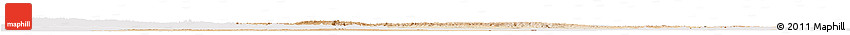 Satellite Horizon Map of Illizi, cropped outside