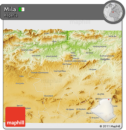 Physical 3D Map of Mila