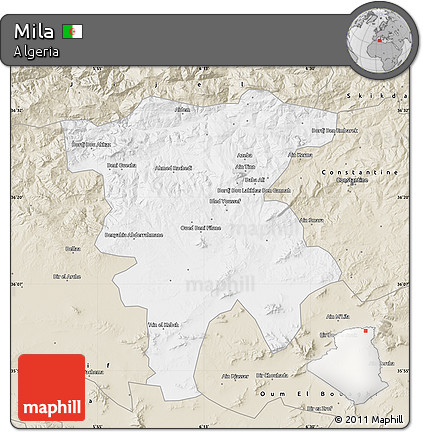 Classic Style Map of Mila